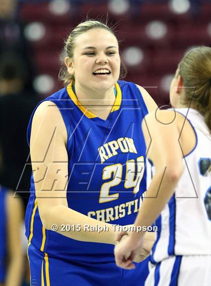 Thumbnail 3 in Ripon Christian vs. Capital Christian (CIF SJS D-5 Final) photogallery.