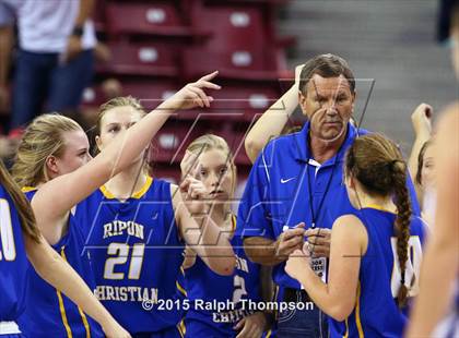 Thumbnail 1 in Ripon Christian vs. Capital Christian (CIF SJS D-5 Final) photogallery.