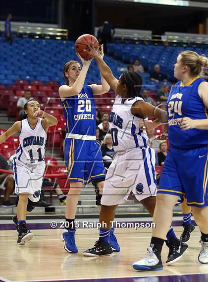 Thumbnail 3 in Ripon Christian vs. Capital Christian (CIF SJS D-5 Final) photogallery.