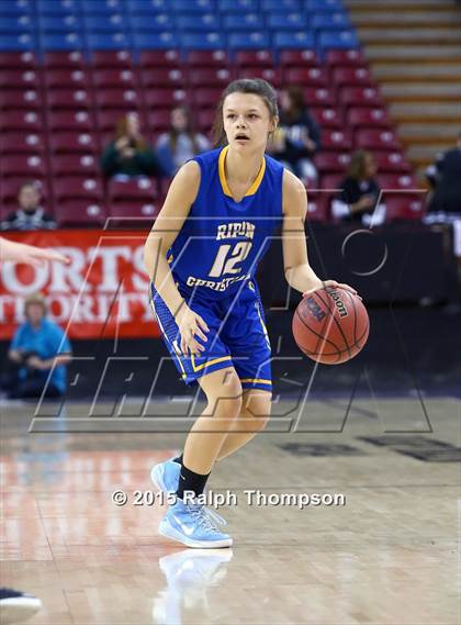 Thumbnail 2 in Ripon Christian vs. Capital Christian (CIF SJS D-5 Final) photogallery.