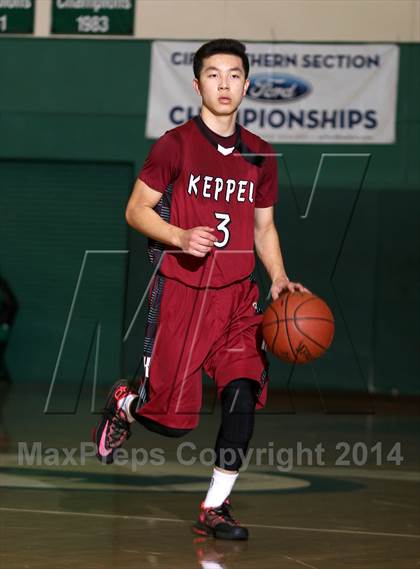 Thumbnail 3 in Rolling Hills Prep vs. Mark Keppel (Paul Pierce Classic)  photogallery.