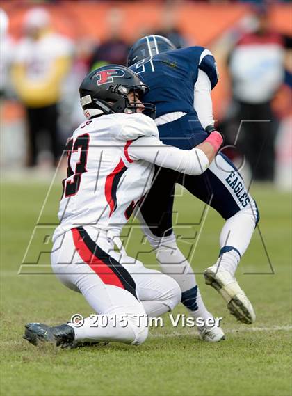 Thumbnail 2 in Pomona vs. Valor Christian (CHSAA 5A Final) photogallery.