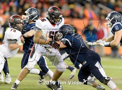Thumbnail 3 in Pomona vs. Valor Christian (CHSAA 5A Final) photogallery.