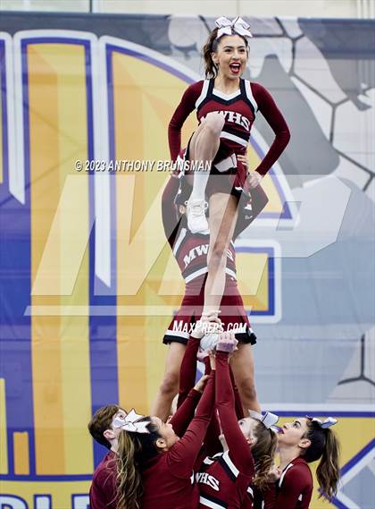 Thumbnail 1 in Mt. Whitney - CIF Northern Regional Cheer Championships photogallery.