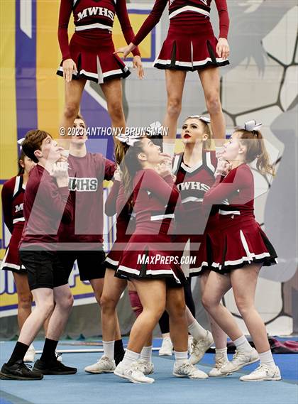 Thumbnail 2 in Mt. Whitney - CIF Northern Regional Cheer Championships photogallery.