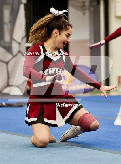 Thumbnail 2 in Mt. Whitney - CIF Northern Regional Cheer Championships photogallery.