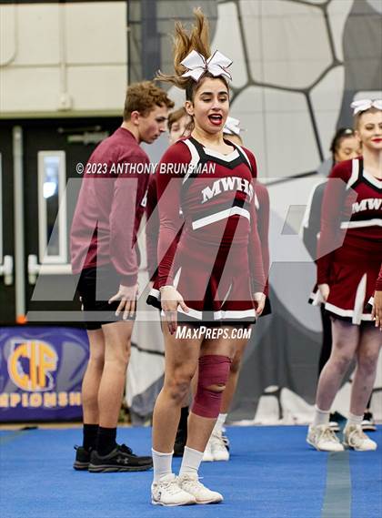 Thumbnail 2 in Mt. Whitney - CIF Northern Regional Cheer Championships photogallery.