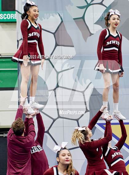 Thumbnail 3 in Mt. Whitney - CIF Northern Regional Cheer Championships photogallery.