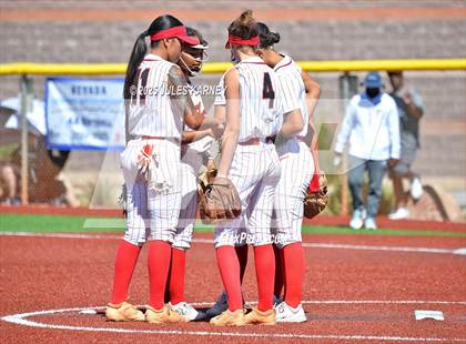Thumbnail 2 in Southeast Career Tech vs Foothill (NIAA 4A Playoffs) photogallery.