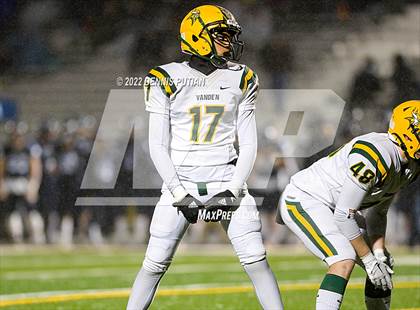 Thumbnail 3 in Vanden @ Bellarmine College Prep (CIF NorCal Regional Division 3-A Final) photogallery.