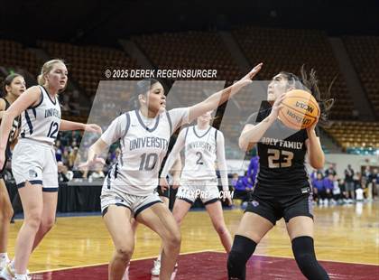 Thumbnail 1 in Holy Family vs University (CHSAA 4A Semifinal) photogallery.