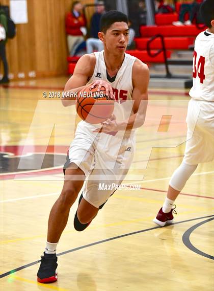 Thumbnail 1 in Carlmont vs. Aragon (Burlingame Lions Club Basketball Tournament) photogallery.