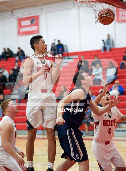 Thumbnail 2 in Carlmont vs. Aragon (Burlingame Lions Club Basketball Tournament) photogallery.