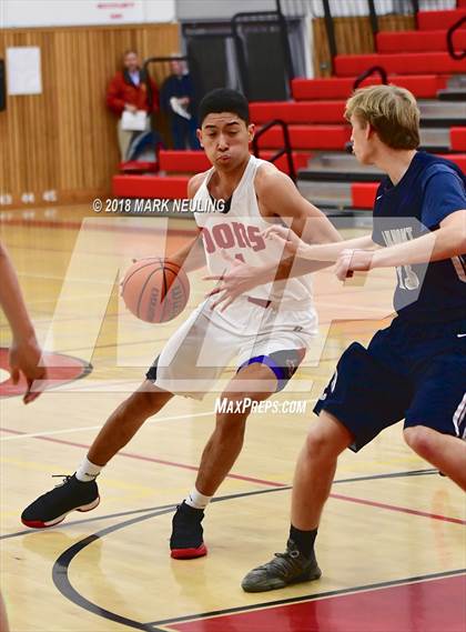 Thumbnail 1 in Carlmont vs. Aragon (Burlingame Lions Club Basketball Tournament) photogallery.