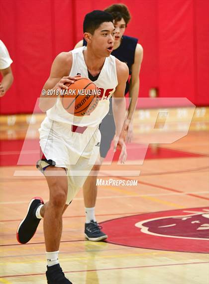 Thumbnail 3 in Carlmont vs. Aragon (Burlingame Lions Club Basketball Tournament) photogallery.