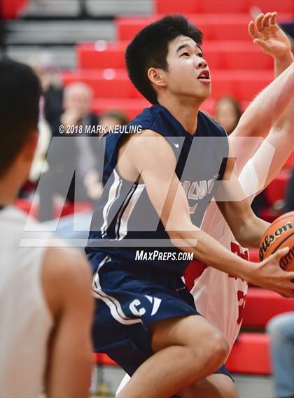 Thumbnail 2 in Carlmont vs. Aragon (Burlingame Lions Club Basketball Tournament) photogallery.