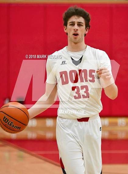 Thumbnail 3 in Carlmont vs. Aragon (Burlingame Lions Club Basketball Tournament) photogallery.