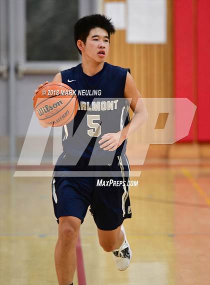 Thumbnail 3 in Carlmont vs. Aragon (Burlingame Lions Club Basketball Tournament) photogallery.