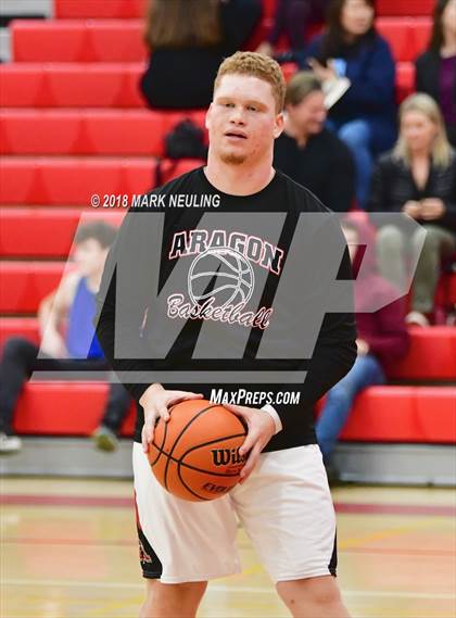 Thumbnail 3 in Carlmont vs. Aragon (Burlingame Lions Club Basketball Tournament) photogallery.