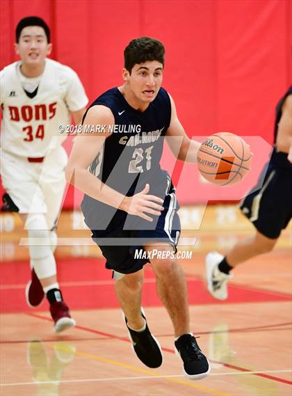 Thumbnail 3 in Carlmont vs. Aragon (Burlingame Lions Club Basketball Tournament) photogallery.
