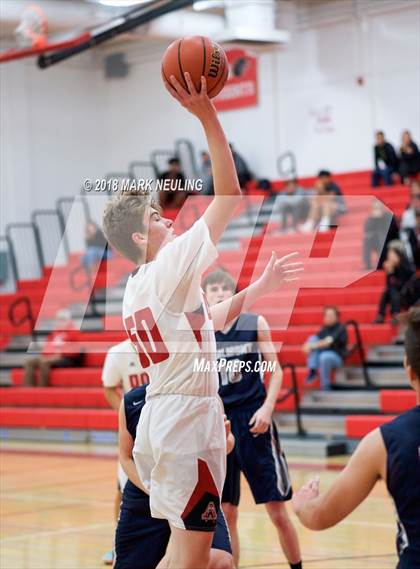 Thumbnail 2 in Carlmont vs. Aragon (Burlingame Lions Club Basketball Tournament) photogallery.