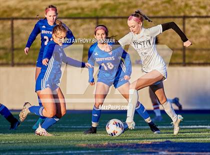 Thumbnail 3 in Christian Brothers vs. Vista del Lago (CIF SJS D3 Final) photogallery.