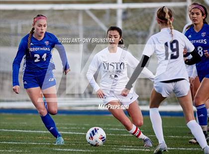 Thumbnail 2 in Christian Brothers vs. Vista del Lago (CIF SJS D3 Final) photogallery.