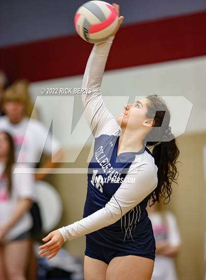 Thumbnail 3 in College Park vs Spring (UIL6A Bi-District) photogallery.
