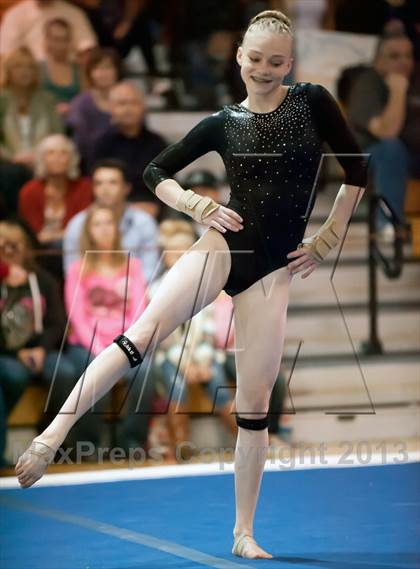 Thumbnail 1 in CHSAA State Gymnastics Championships (4A and 5A Individual Competitions) photogallery.
