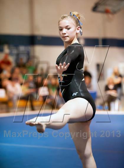 Thumbnail 1 in CHSAA State Gymnastics Championships (4A and 5A Individual Competitions) photogallery.