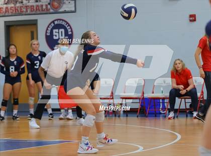 Thumbnail 2 in Savannah Country Day vs Strong Rock Christian (GHSA 1A Private Round 1)  photogallery.