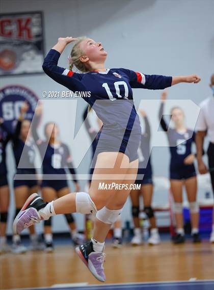 Thumbnail 3 in Savannah Country Day vs Strong Rock Christian (GHSA 1A Private Round 1)  photogallery.