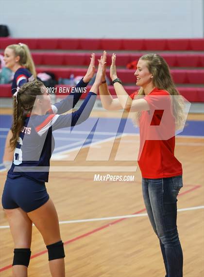 Thumbnail 1 in Savannah Country Day vs Strong Rock Christian (GHSA 1A Private Round 1)  photogallery.