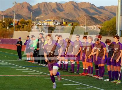 Thumbnail 3 in Cortez @ Notre Dame Prep (AIA 4A Quarterfinals) photogallery.