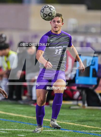 Thumbnail 1 in Cortez @ Notre Dame Prep (AIA 4A Quarterfinals) photogallery.