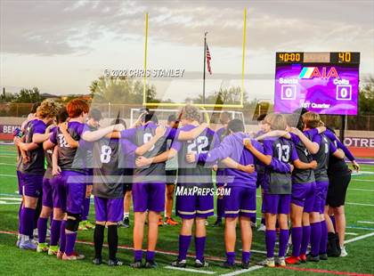 Thumbnail 2 in Cortez @ Notre Dame Prep (AIA 4A Quarterfinals) photogallery.