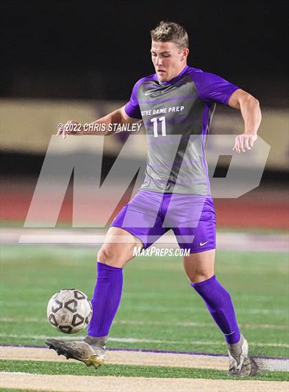 Thumbnail 2 in Cortez @ Notre Dame Prep (AIA 4A Quarterfinals) photogallery.
