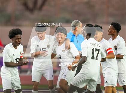 Thumbnail 1 in Cortez @ Notre Dame Prep (AIA 4A Quarterfinals) photogallery.