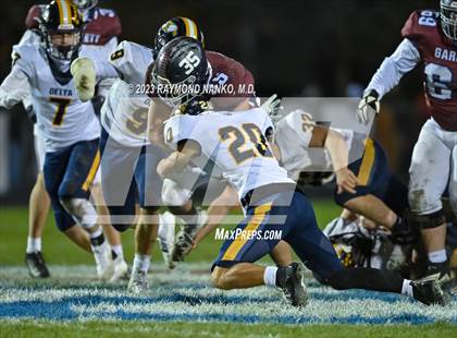 Thumbnail 1 in Delta @ Garrett (IHSAA 3A Sectional Championship) photogallery.