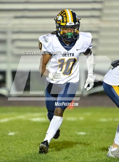 Thumbnail 3 in Delta @ Garrett (IHSAA 3A Sectional Championship) photogallery.