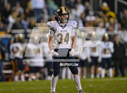Thumbnail 1 in Delta @ Garrett (IHSAA 3A Sectional Championship) photogallery.