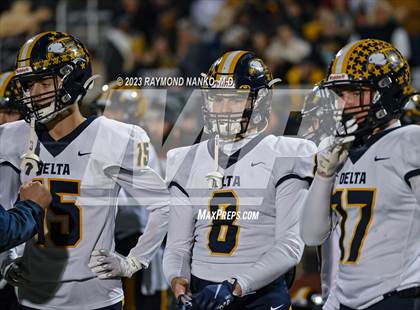 Thumbnail 3 in Delta @ Garrett (IHSAA 3A Sectional Championship) photogallery.