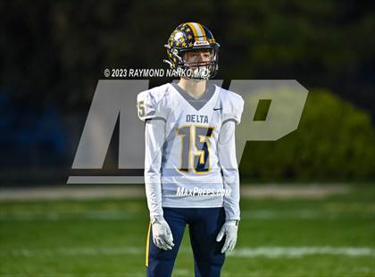 Thumbnail 2 in Delta @ Garrett (IHSAA 3A Sectional Championship) photogallery.