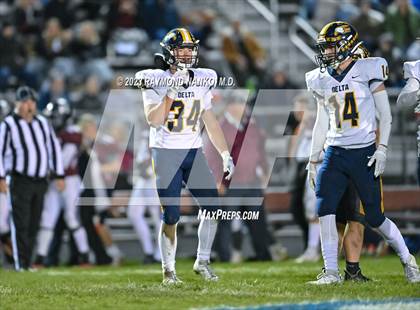 Thumbnail 3 in Delta @ Garrett (IHSAA 3A Sectional Championship) photogallery.