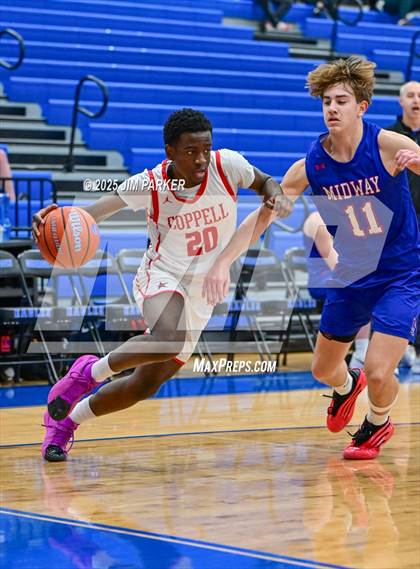 Thumbnail 3 in Midway vs. Coppell (Jack Frost Tournament) photogallery.