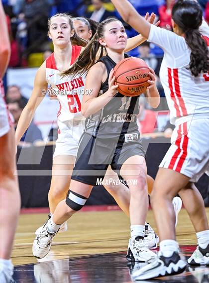 Thumbnail 3 in Wilson @ Berks Catholic (BCIAA Semifinal) photogallery.