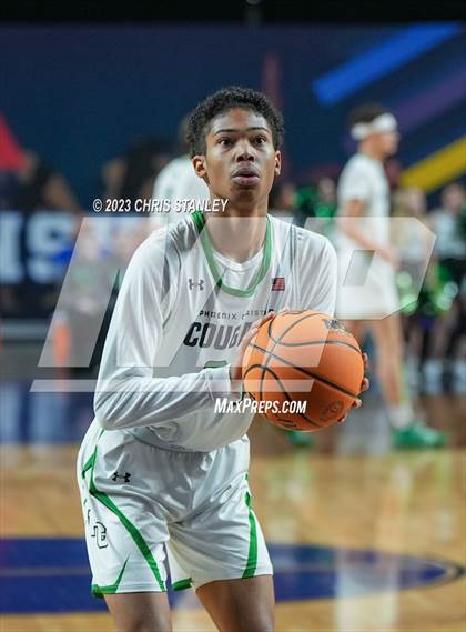 Thumbnail 3 in Highland Prep @ Phoenix Christian(AIA-2A Semifinals) photogallery.