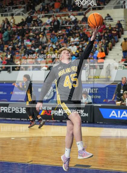 Thumbnail 2 in Highland Prep @ Phoenix Christian(AIA-2A Semifinals) photogallery.