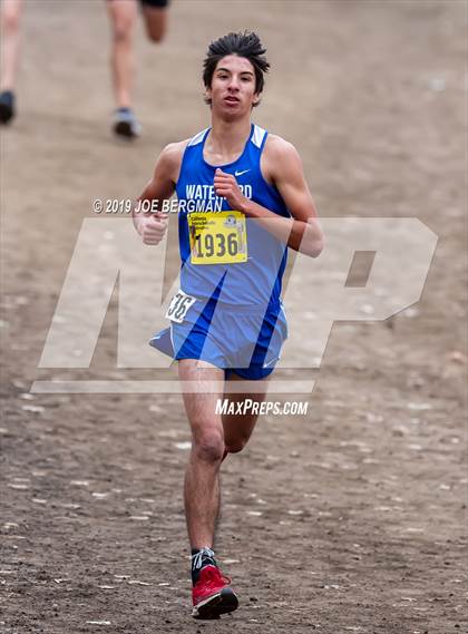 Thumbnail 1 in CIF State Cross Country Championships (Boys D5 Race) photogallery.