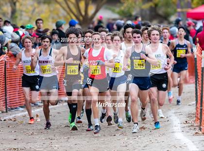 Thumbnail 1 in CIF State Cross Country Championships (Boys D5 Race) photogallery.